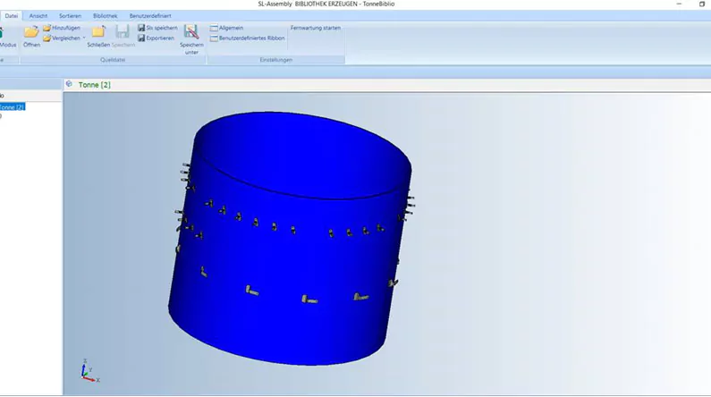 SL Assembly - The software for creating projection files Module 3