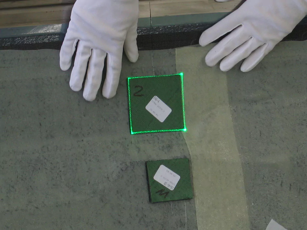 Systèmes de projection laser pour applications composites